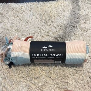 Slowtide Turkish Towel in Pastel Colors